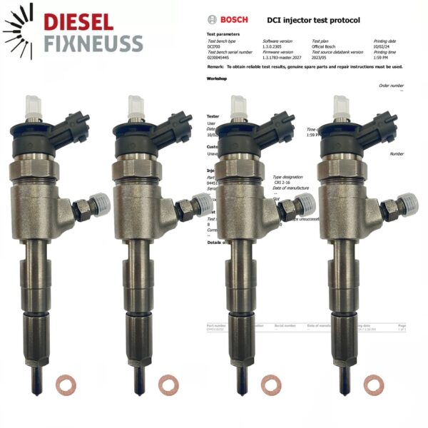 Cresoro 1.4 HDi Diesel Injector | Bosch 0445110252 0986435143 | Fuel System Parts - Image 3