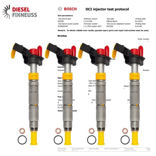 Cresoro 3.0 CDI Diesel Injector | Bosch 0445116028 0445116027 | Fuel System Parts - Image 3