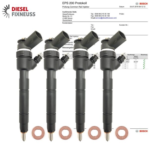 Cresoro 1.5/2.0 CDI Diesel Injector | Bosch 0445110167 A6400700787 | Fuel System Parts - Image 2