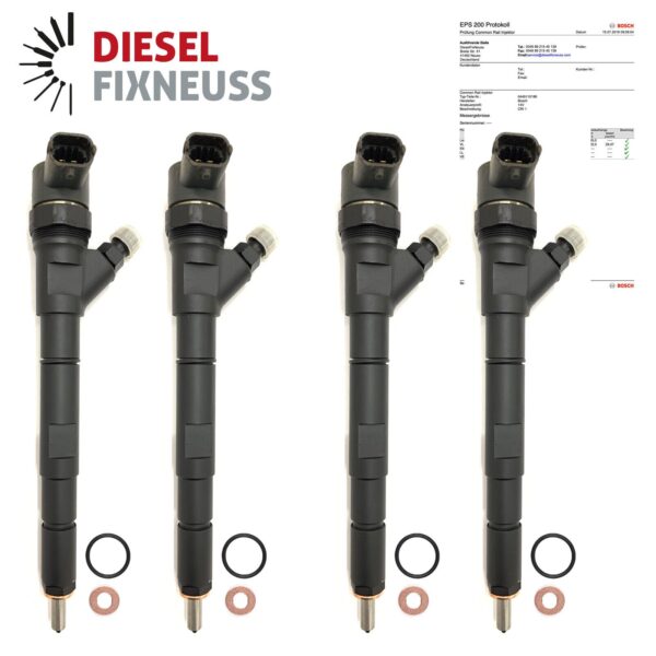 Cresoro 2.5 CRDi Diesel Injector | Bosch 0445110186 338004-A000 | Fuel System Parts - Image 2