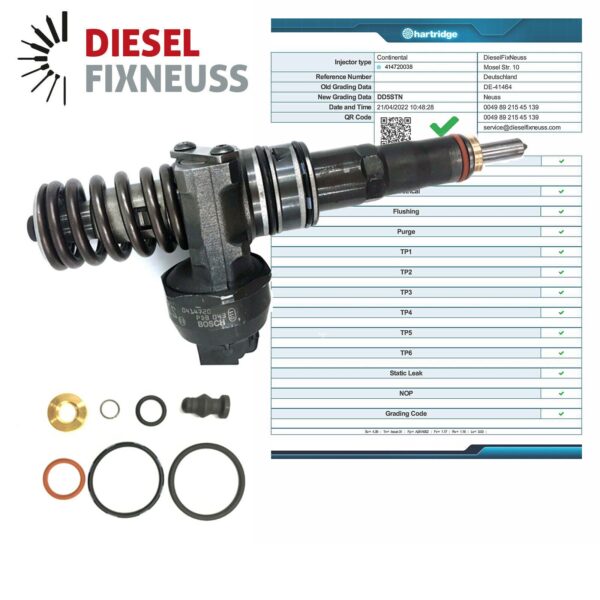 Cresoro 1.9 TDI Diesel Injector | Bosch 0414720018 038130073AC 038130073AK | Fuel System Parts - Image 3